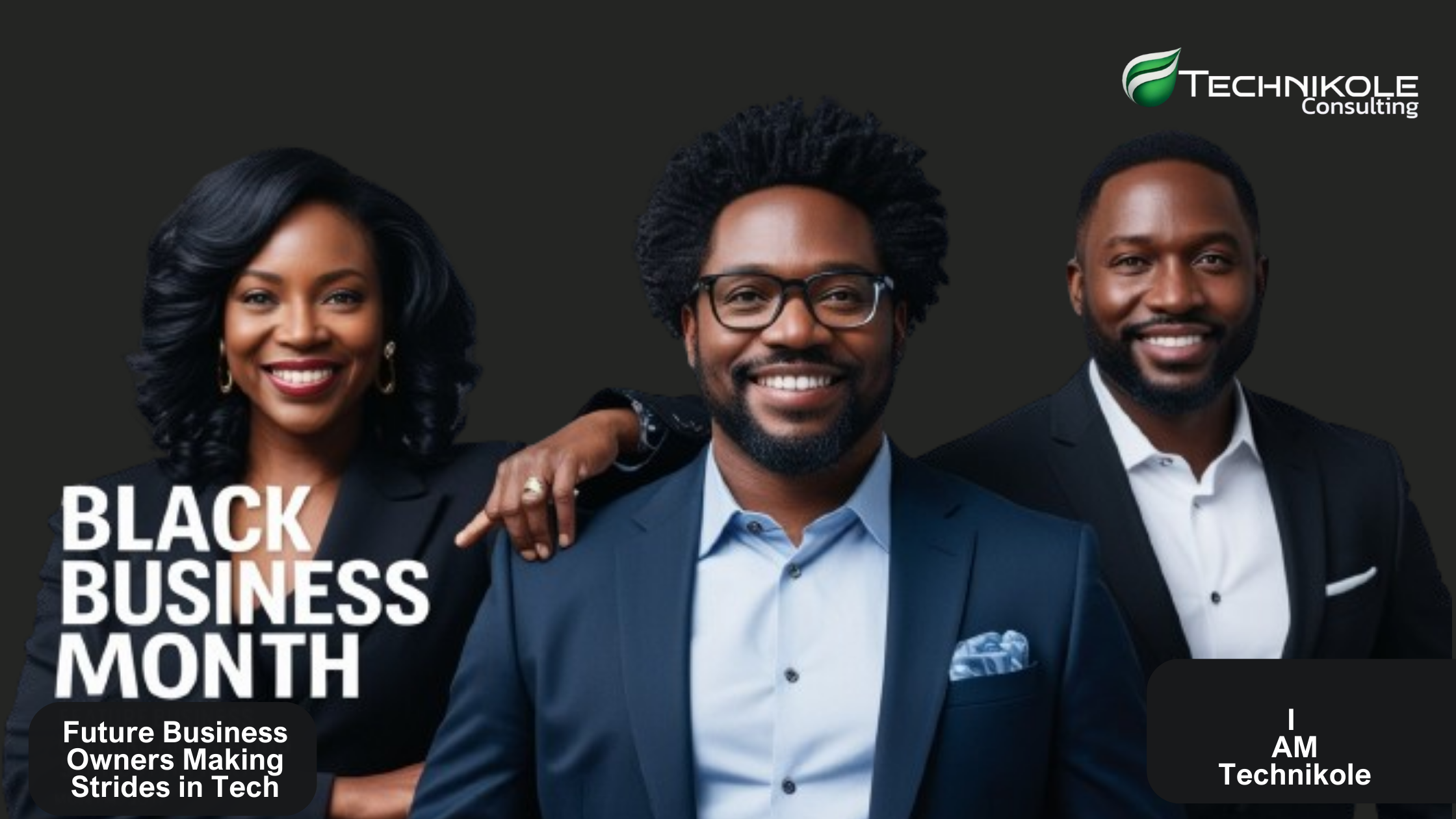 August is Black Business Month, celebrate black business owners.